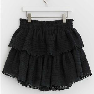 Aerie Rock ‘n’ Ruffle Mini Skirt (LSF dupe)